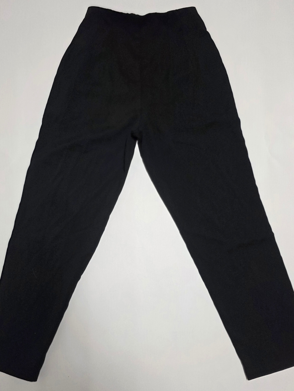 Halara Black Front Zip Tapered Ankle Pants Small Workwear New With Tag